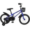 C14111A Kids Bike 14 inch for Boys & Girls with Training Wheels, Freestyle Kids' Bicycle with Bell,Basket and fender.