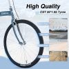 Single Speed Folding Bicycles, Multiple Colors 26"Inch Beach Cruiser Bike