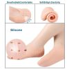 1pair Breathable And Soft Silicone Socks For Men And Women; Reusable Socks For Foot Pressure Relieve; Protectors Silicone To Prevent Foot Dry